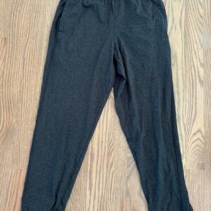 DSG Black Sweatpants with Elastic Waistband